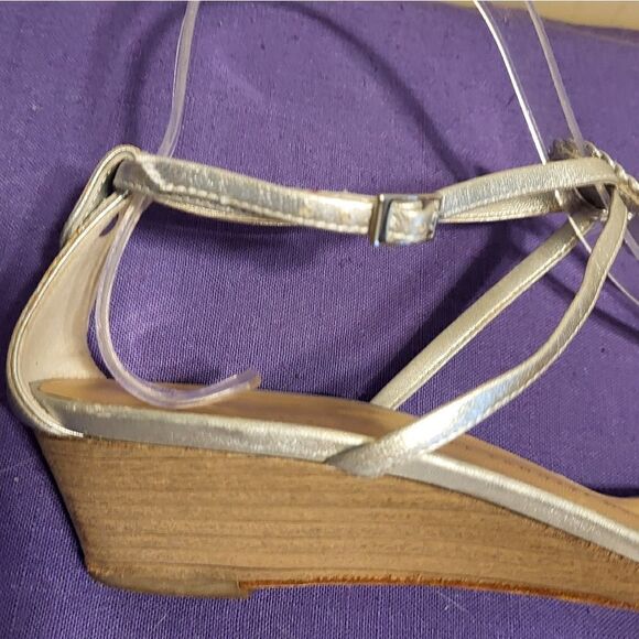 Giuseppe Zanotti Silver Leather Swarovski Crystal Thong Sandals 8.5/38.5 $975 - Picture 14 of 14
